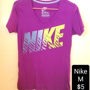 3 shirts under armour and Nike